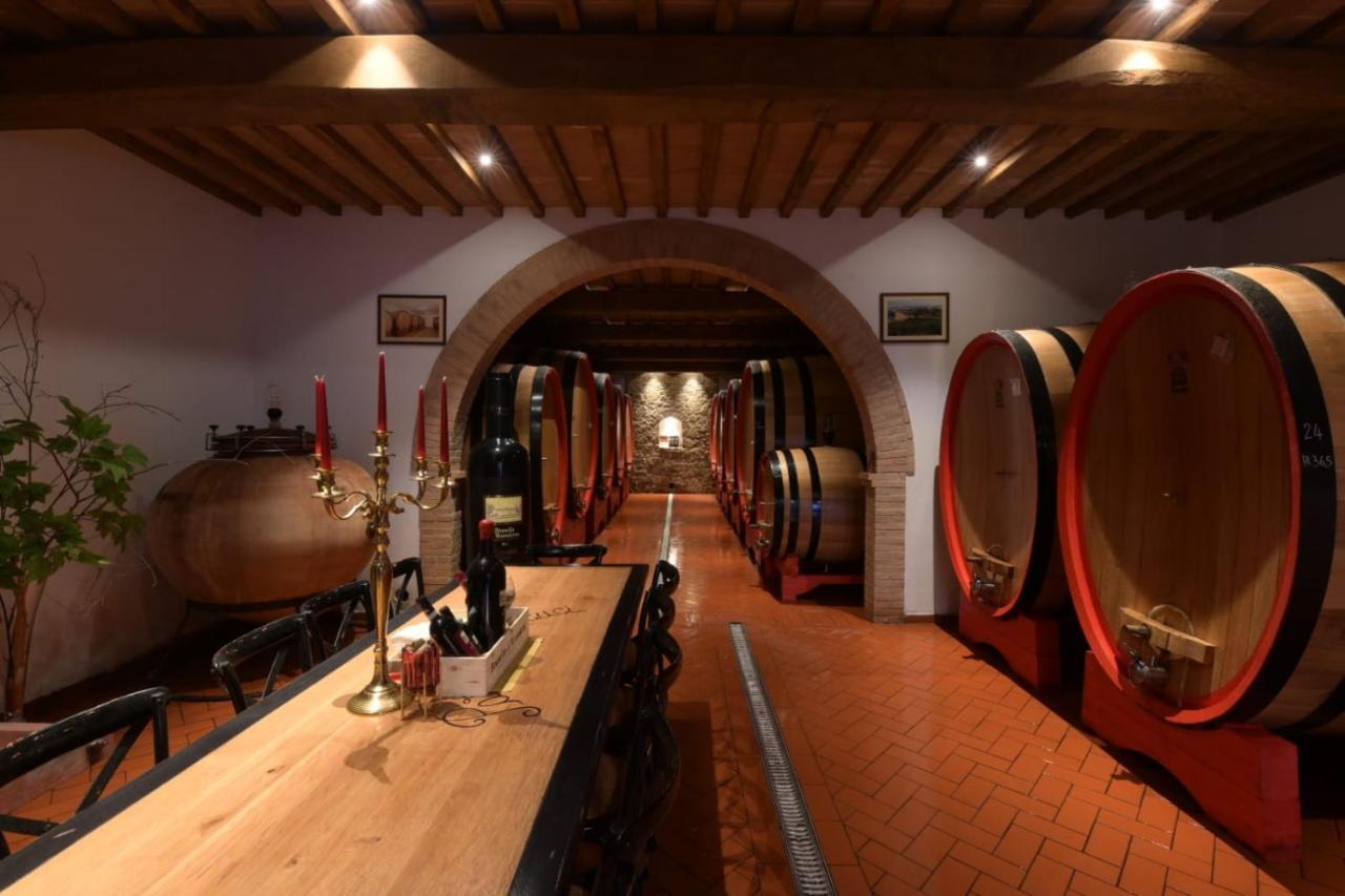 Wine Estate Rooms Paradiso Di Cacuci Montalcino Exterior foto